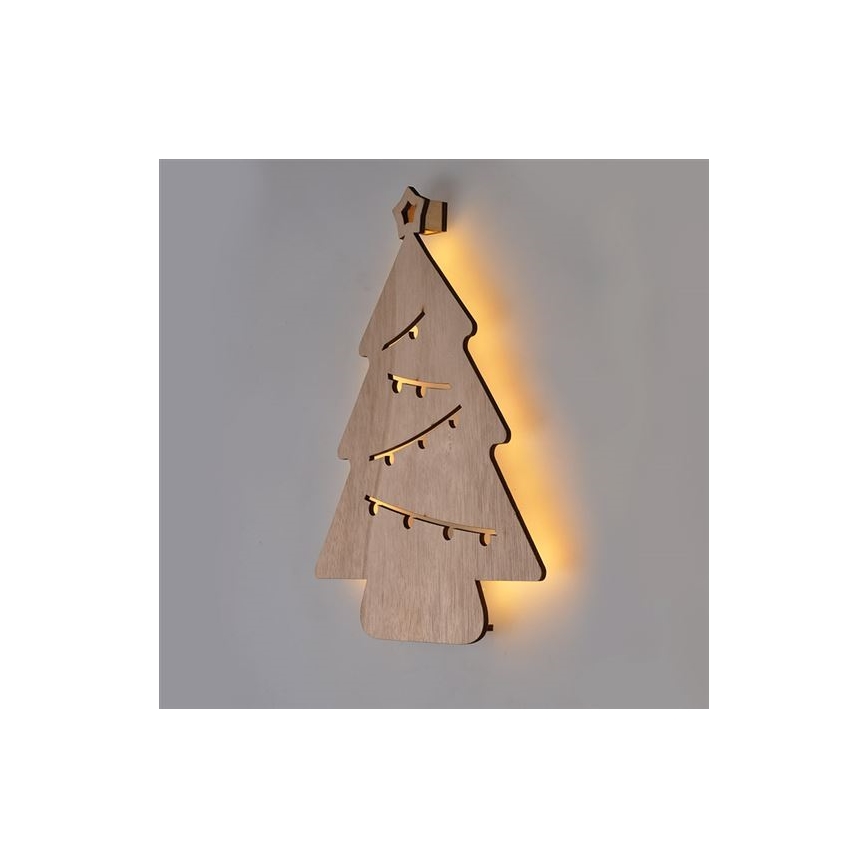 LED božićna dekoracija LED/2xAA jelka