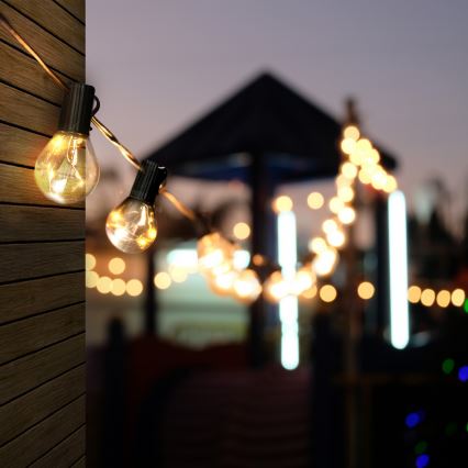 LED spoljašnji dekorativni niz GIRLANDA 10xLED/3xAA 3 m IP44 toplo belo