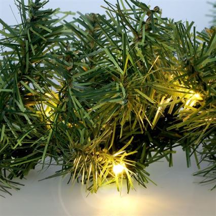 LED Spoljašnja božićna dekoracija GIRLANDA 80xLED/3xAA 500 cm IP44