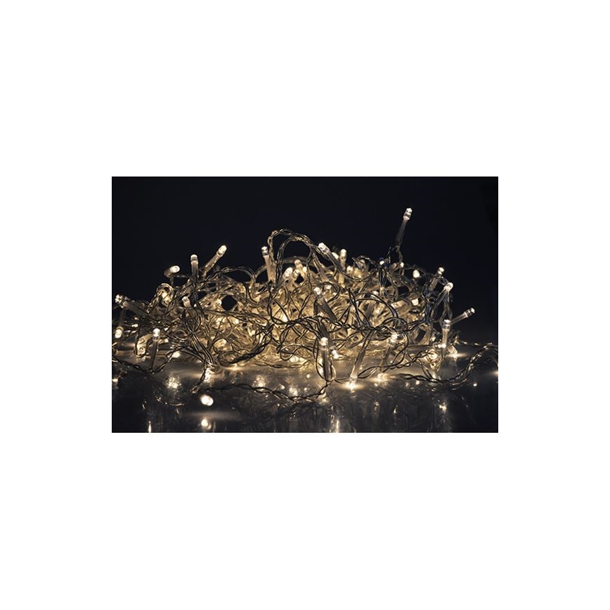 LED spoljna zavesa 360xLED/8 funkcija 15m IP44 topla bela