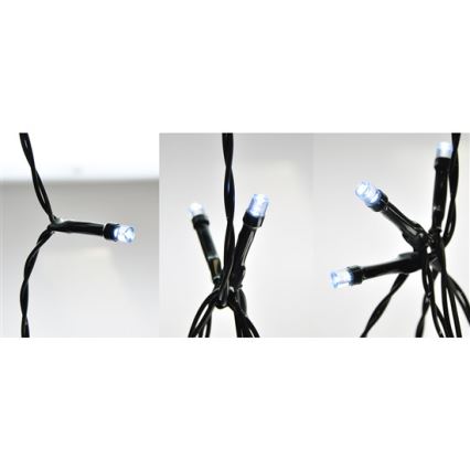 LED Božićne lampice 20xLED/3xAA 3,3m hladno bela