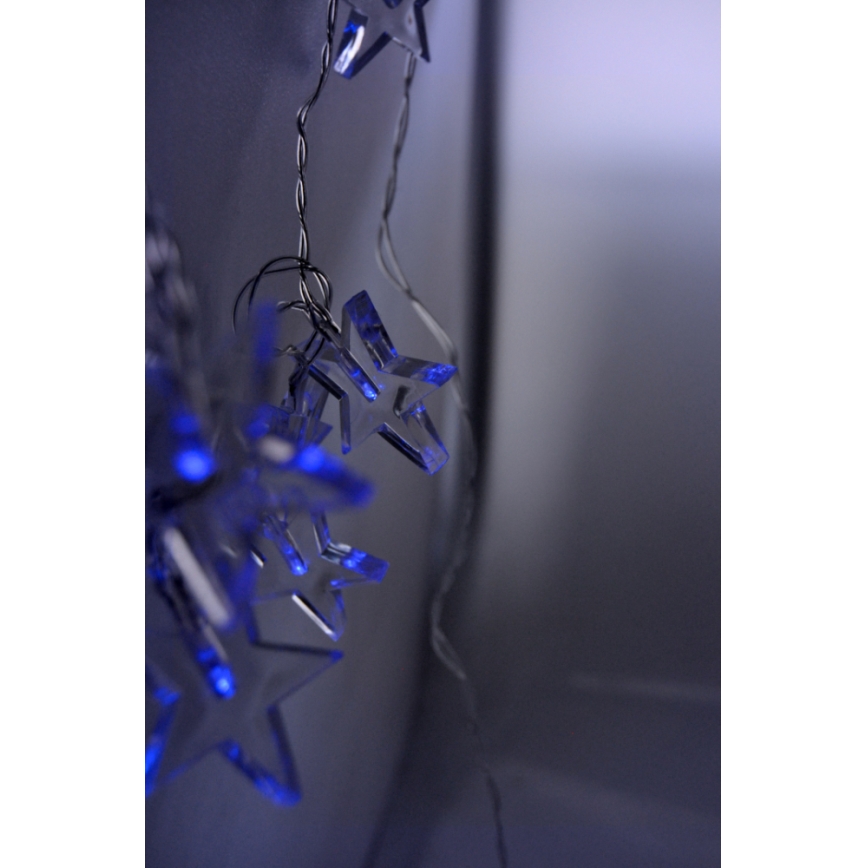 LED božićni niz 10xLED/2xAA 2,5m plava