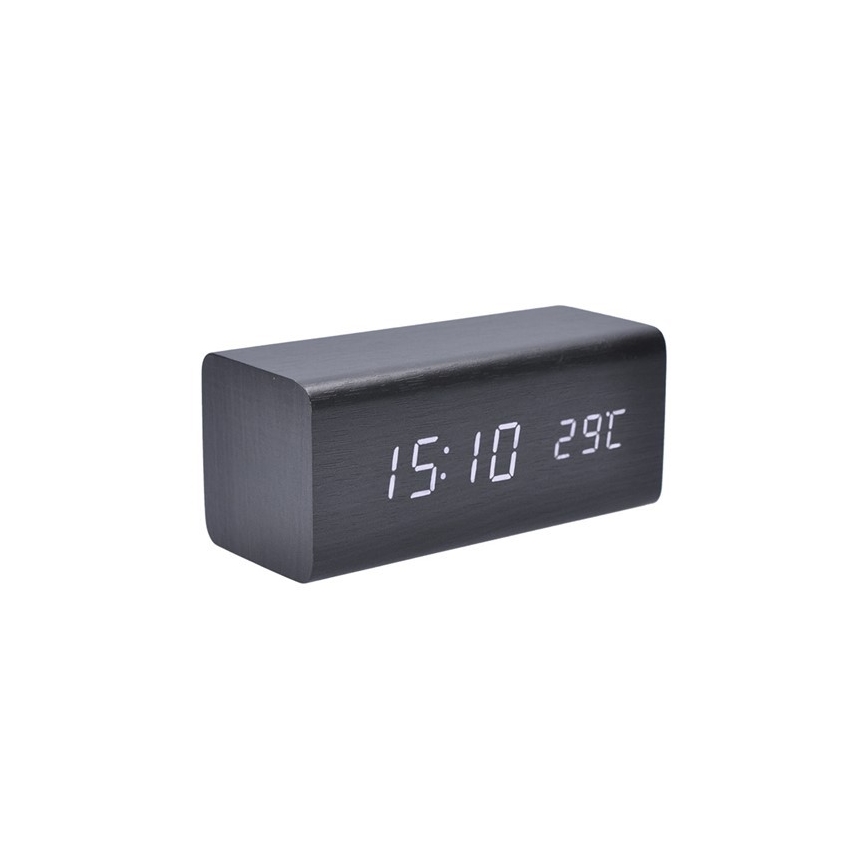 Sat sa budilnikom LED/5V/3xAAA 3000mA