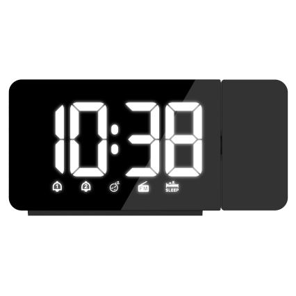 Radio-budilnik sa LED displejem i projektorom 1xCR2032/5V