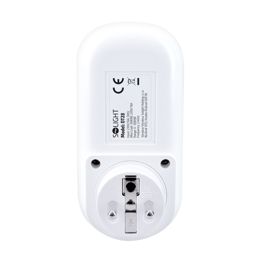 Pametna utičnica sa meračem potrošnje električne energije 230V Wi-Fi Tuya