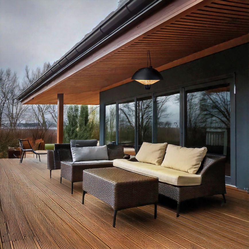 Zavesni infracrveni grejač 1500/2000W/230V IP24