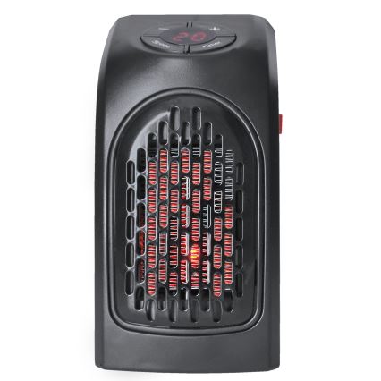 Kompaktan mini ventilator sa keramičkim grejnim elementom za utičnicu, 350 W/230 V