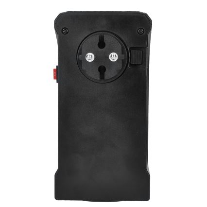 Kompaktan mini ventilator sa keramičkim grejnim elementom za utičnicu, 350 W/230 V