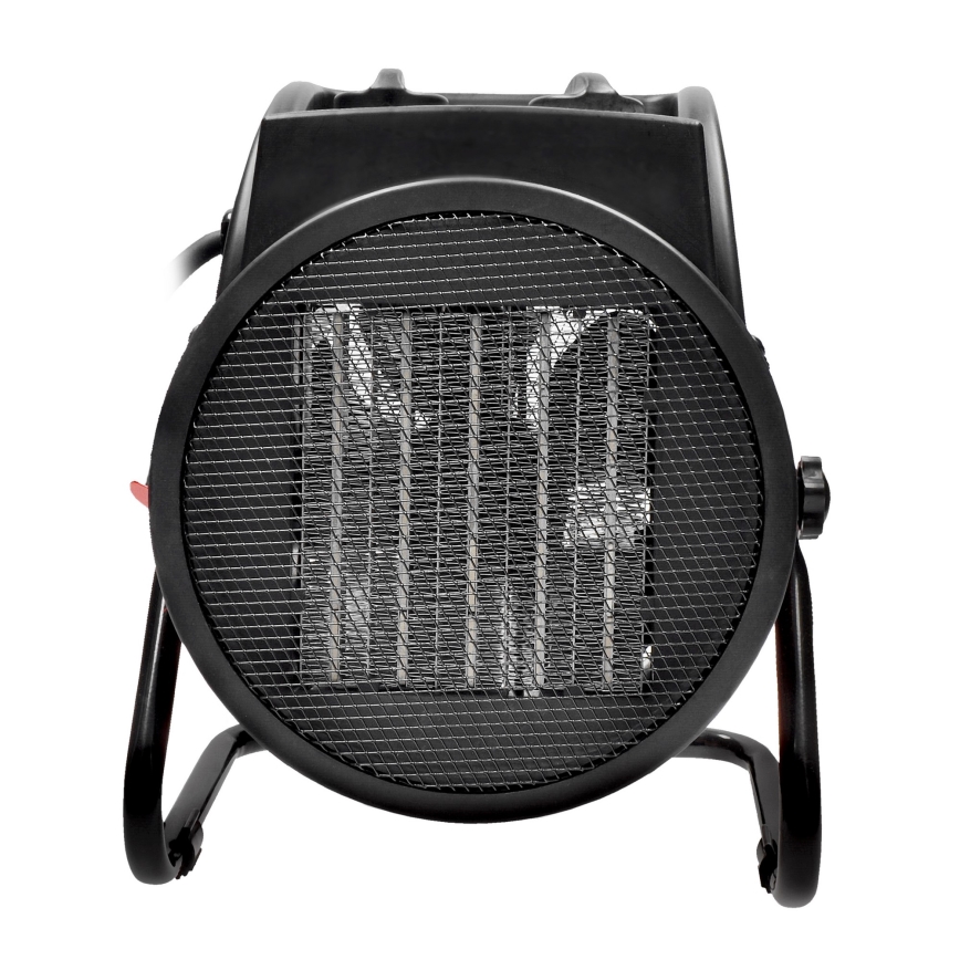 Podni ventilator sa keramičkim grejnim telom, 3000W/230V, crne boje
