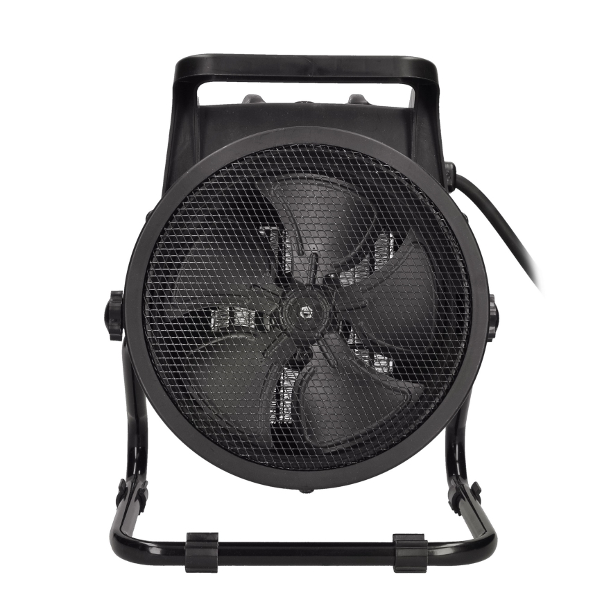 Podni ventilator sa keramičkim grejnim telom, 3000W/230V, crne boje