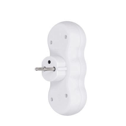 Razdelnik za utičnice sa USB A+C punjačem 2x10A, beo