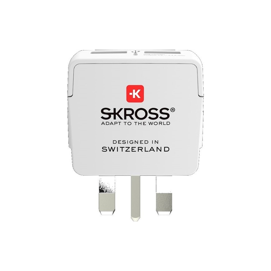 Putni adapter za UK 230V sa 2x USB portom