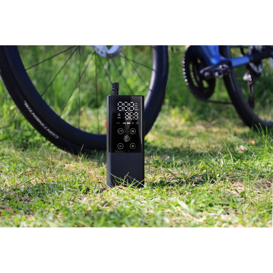 Digitalni džepni kompresor 2000 mAh 5V crni