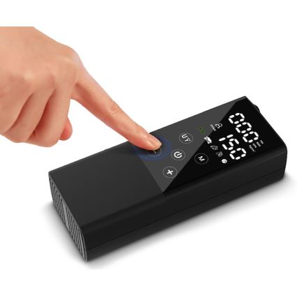 Digitalni džepni kompresor 2000 mAh 5V crni