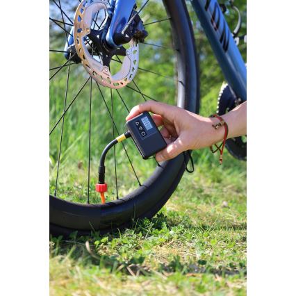 Digitalni džepni kompresor 500 mAh 5V, crni