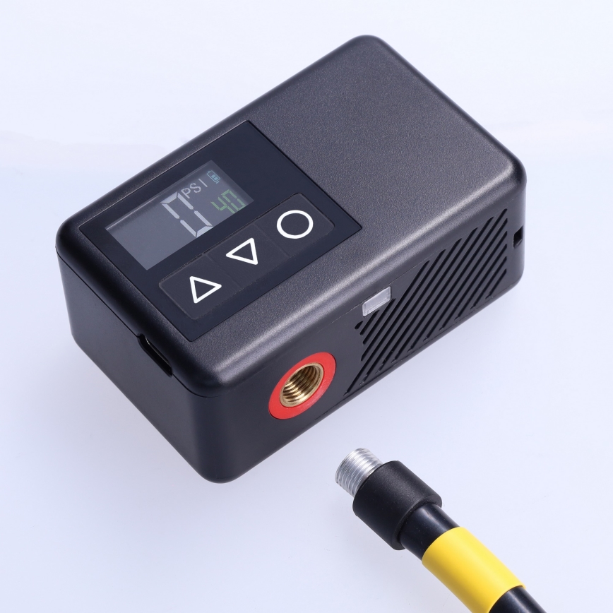 Digitalni džepni kompresor 500 mAh 5V, crni