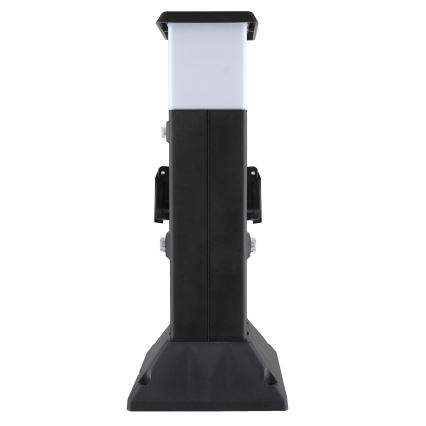 Spoljašnja lampa sa 2 grla, 1xE14/15W/230V, IP44, crna