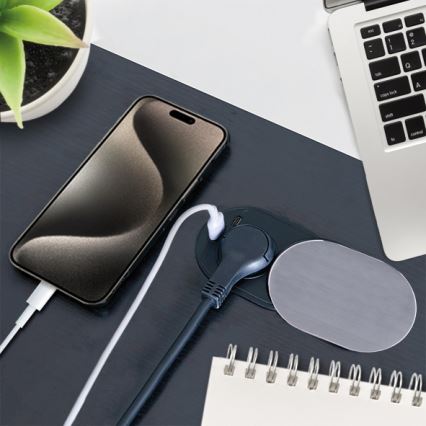 Ugradna utičnica 1Z + USB A+C