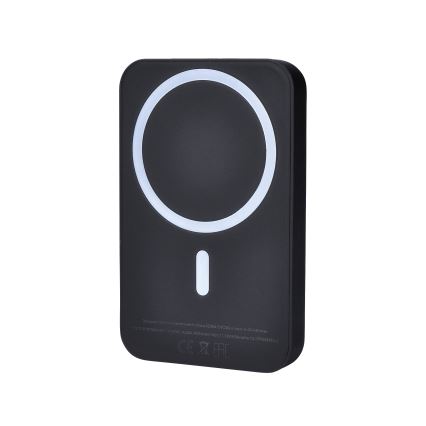 Powerbank 5000 mAh MagSafe crna