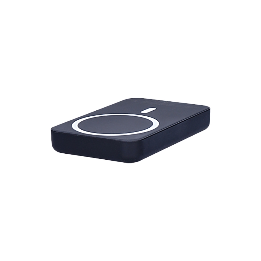 Powerbank 5000 mAh MagSafe crna