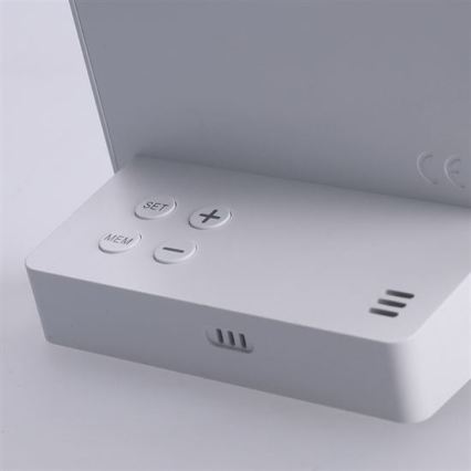 Digitalni termometar 5V/2xAAA + 2xAAA, beo