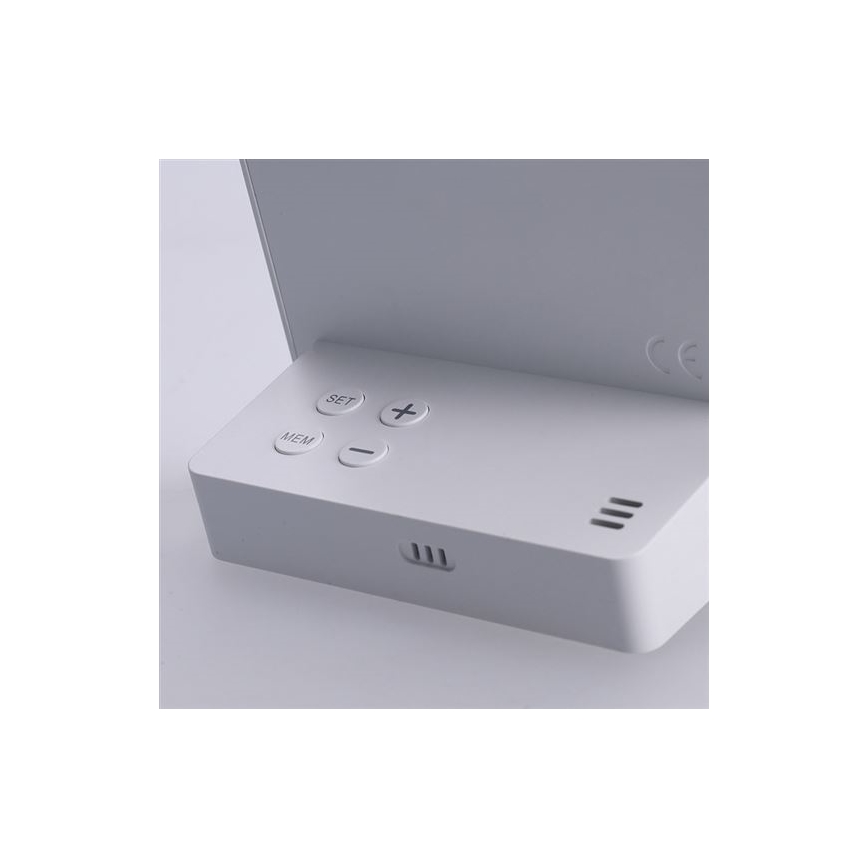 Digitalni termometar 5V/2xAAA + 2xAAA, beo