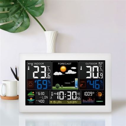Meteo stanice sa LCD ekranom u boji 5V/2xAA + 2xAA