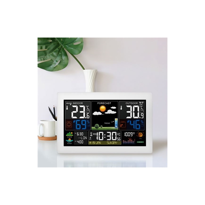 Meteo stanice sa LCD ekranom u boji 5V/2xAA + 2xAA