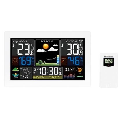 Meteo stanice sa LCD ekranom u boji 5V/2xAA + 2xAA
