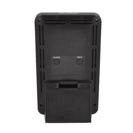 Meteostanica sa LCD ekranom 2xAA + 2xAA crna