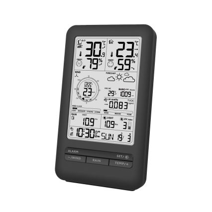 Profesionalna meteostanica sa LCD displejem 5V/2xAA + 3xAA + 2xAA Wi-Fi Tuya