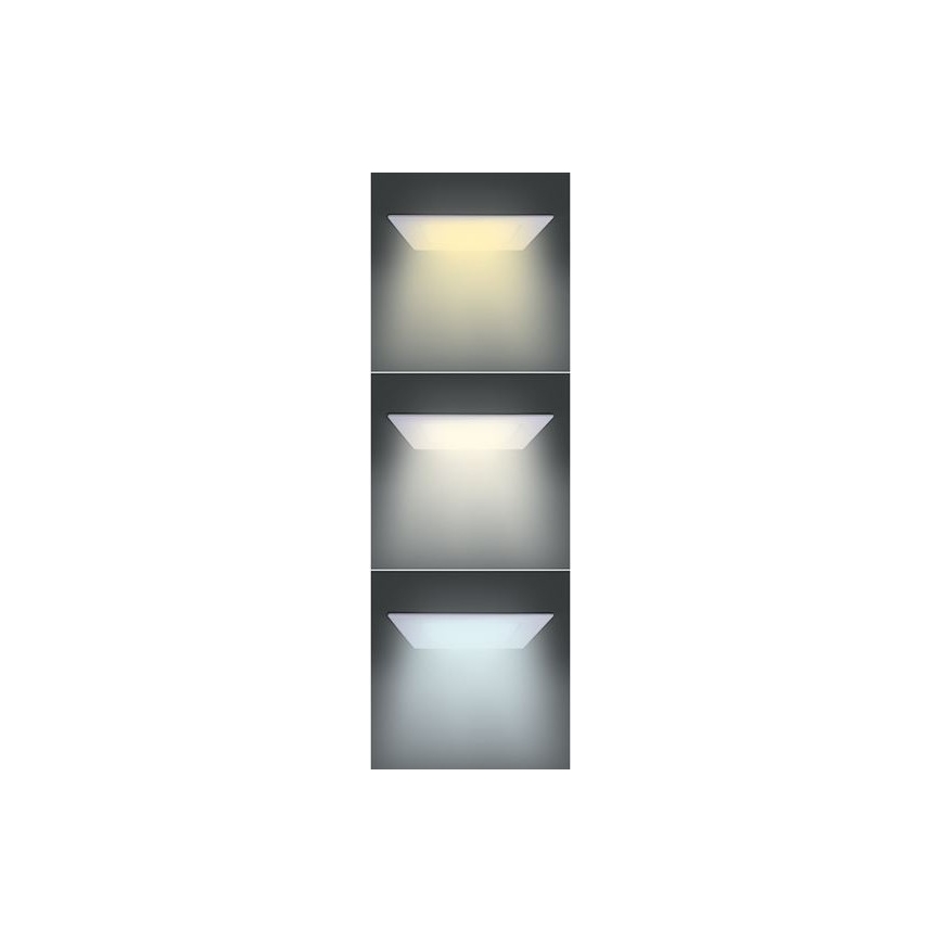 LED ugradno stropno svetlo LED/24W/230V 3000/4000/6000K 30x30 cm belo