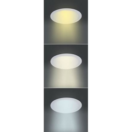 LED ugradno svetlo LED/6W/230V 3000/4000/6000K prečnik 12 cm belo