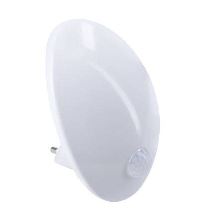 LED orijentaciono svetlo sa senzorom za utičnicu LED/0,7W/230V 3000K