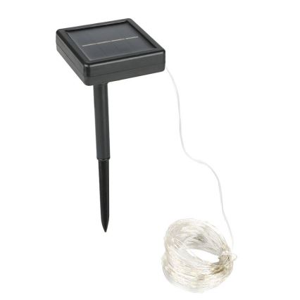 LED solarni dekorativni lanac LED/3,7V 800 mAh 22 m