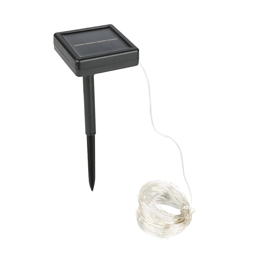 LED solarni dekorativni lanac LED/3,7V 800 mAh 22 m