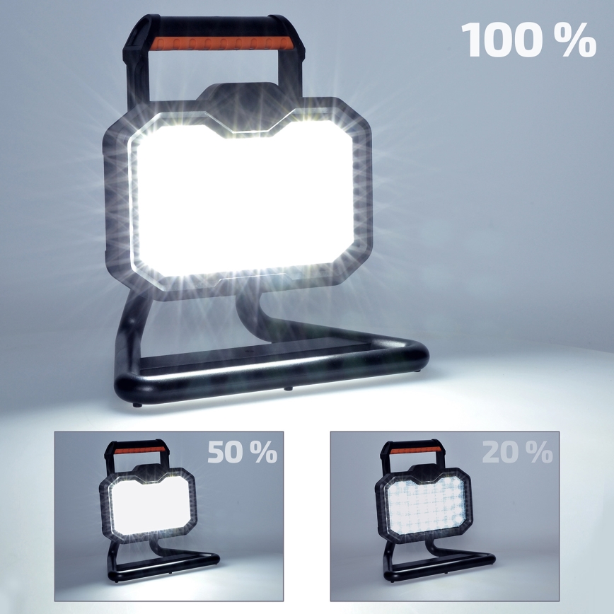 LED prigušiva punjivi reflektor LED/20W/4400 mAh 4000K IP54