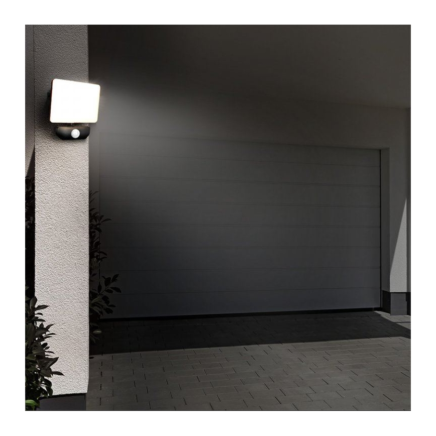LED spoljašnji reflektor sa senzorom LED/20W/230V 4000K IP44