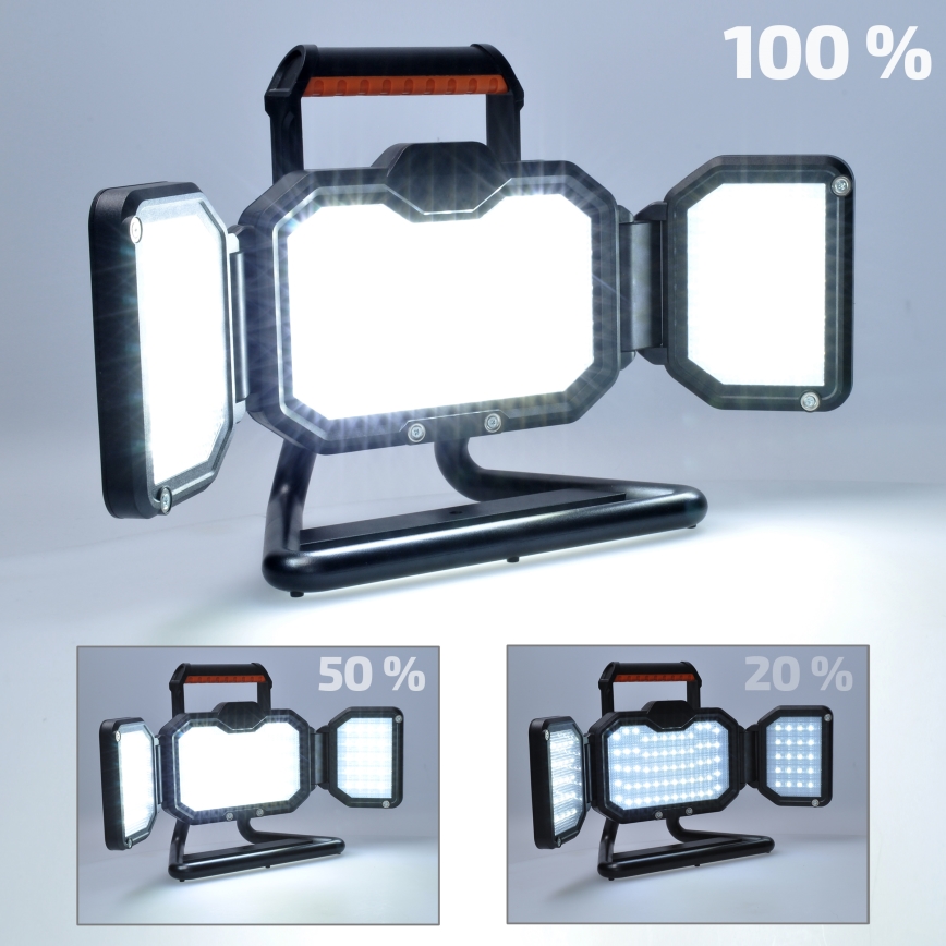 LED prigušiva punjivi reflektor LED/30W/6600 mAh 4000K IP54