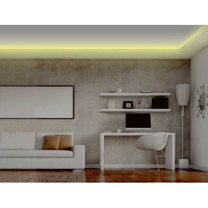 RGB LED prigušiva traka LED/20W/230V 5m IP65 Tuya + daljinski upravljač