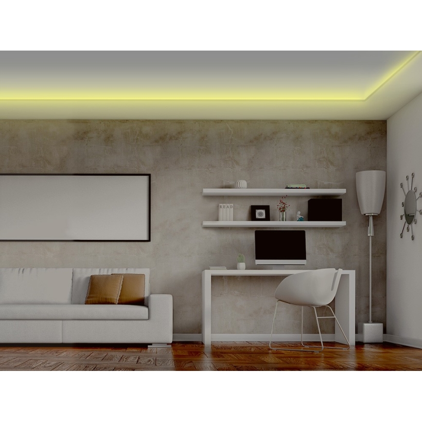 RGB LED prigušiva traka LED/20W/230V 5m IP65 Tuya + daljinski upravljač