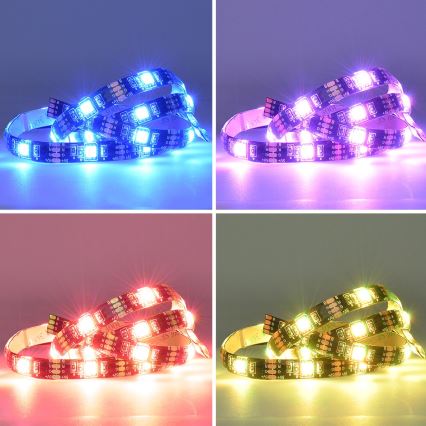 LED RGB prigušiva traka za TV LED/6W/5V Wi-Fi Tuya + daljinski upravljač 0,5m