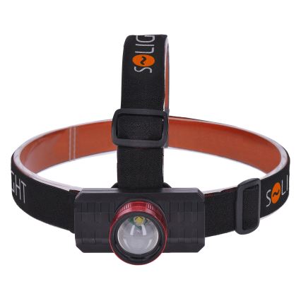 LED punjiva naglavna lampa LED/3W/USB 1200mAh IP44