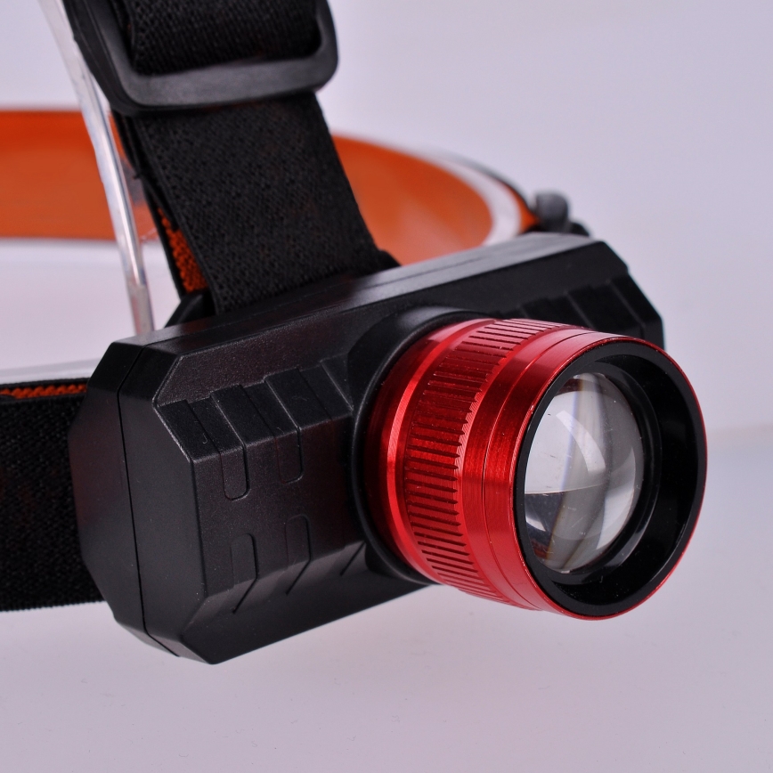 LED punjiva naglavna lampa LED/3W/USB 1200mAh IP44