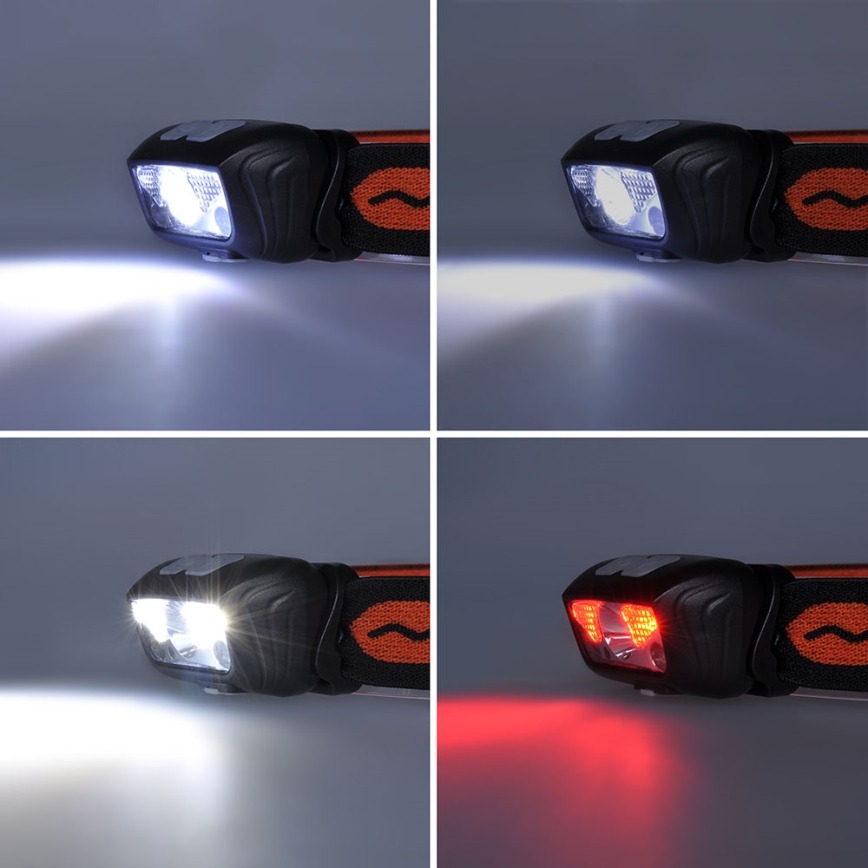 LED punjiva čelna lampa LED/1200 mAh 3,7V IP44