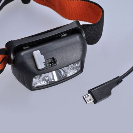 LED punjiva čelna lampa LED/1200 mAh 3,7V IP44