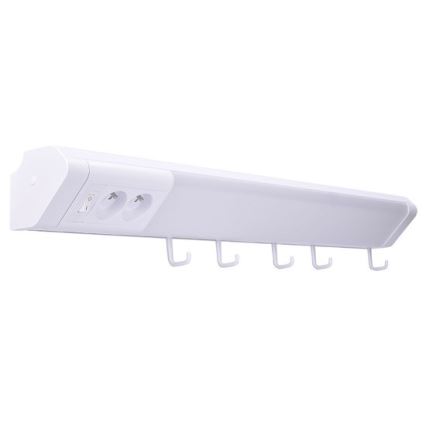 LED svetlo za montažu ispod ormarića sa utičnicama LED/10W/230V