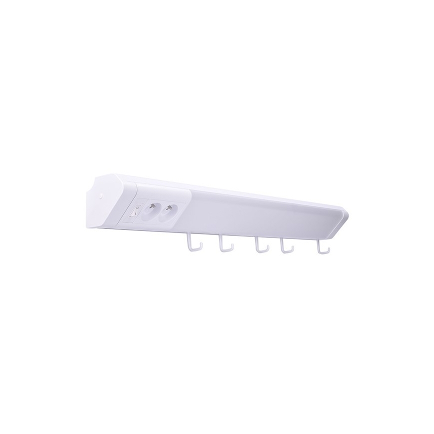 LED svetlo za montažu ispod ormarića sa utičnicama LED/10W/230V