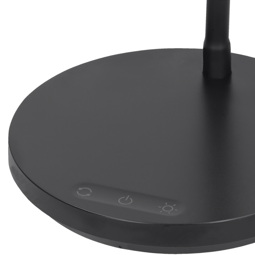 LED prigušiva dodirom stona lampa LED/4,5W/5V 3000/4000/6500K crna