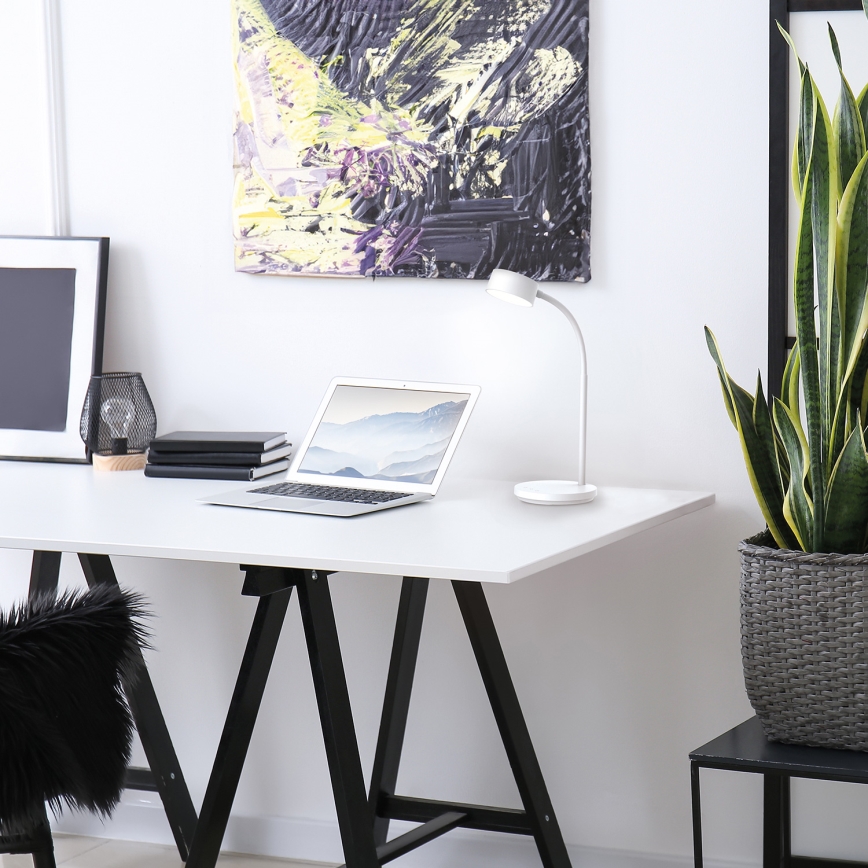 LED prigušiva dodirna stona lampa LED/4,5W/5V 3000/4000/6500K bela